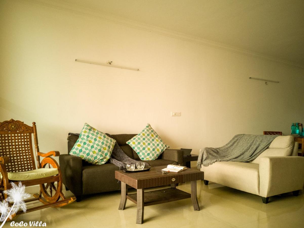 Coco Villa - 3 Bhk Private Sea View Villa With Garden Sancoale Exteriör bild