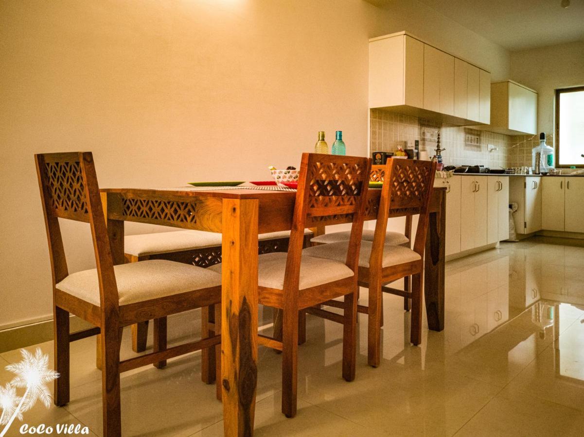 Coco Villa - 3 Bhk Private Sea View Villa With Garden Sancoale Exteriör bild